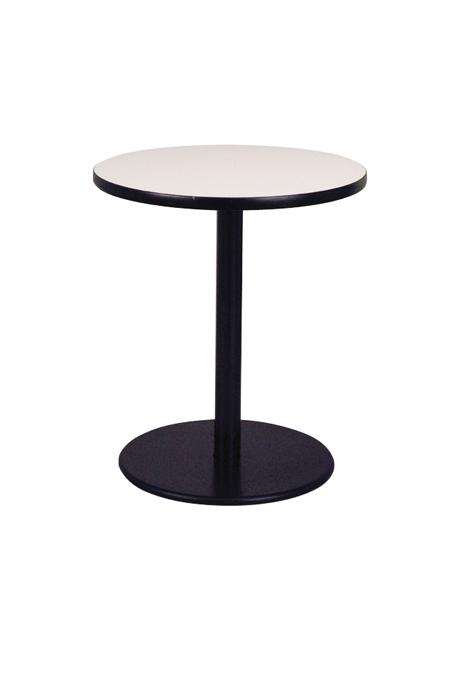 マルチ丸テーブル 天板白Φ600