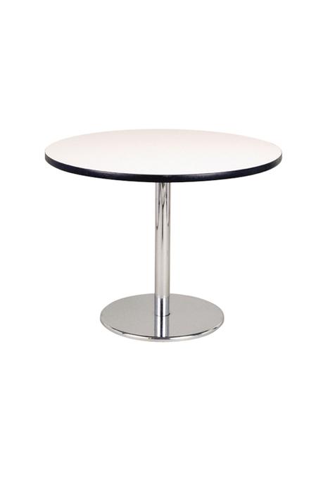 マルチ丸テーブル 天板白Φ900
