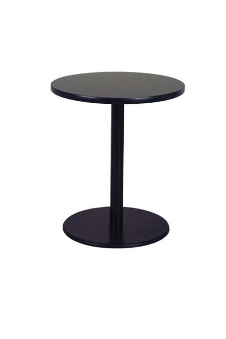 マルチ丸テーブル 天板黒Φ600