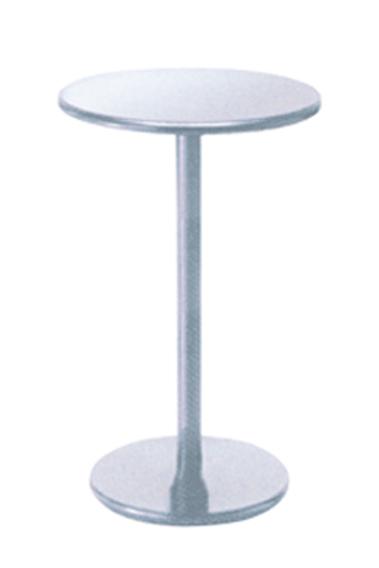 マルチ丸テーブル<br>天板シルバーΦ600×1000